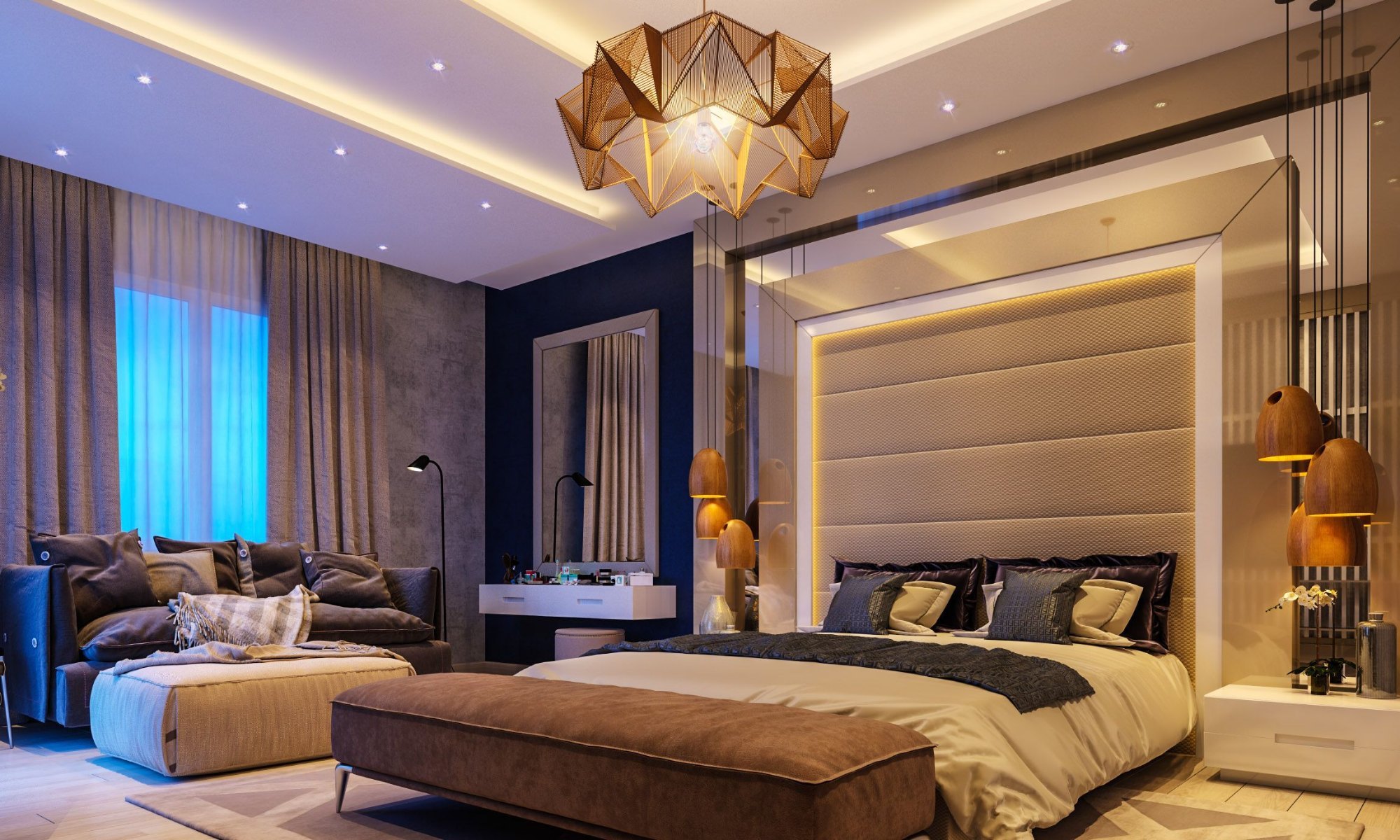 luxury bedroom interior design service